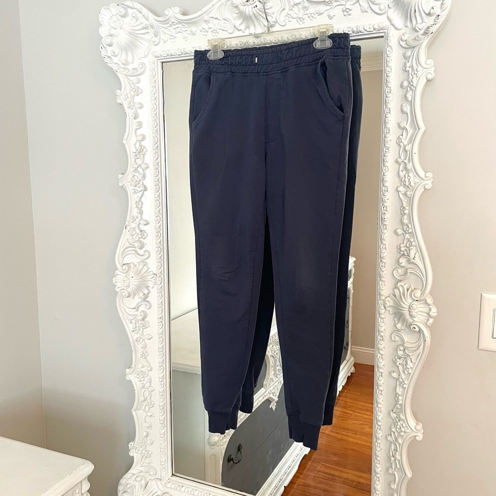 Ringspun Premium Supplies British Brand Navy Jogger Sweatpants Pants